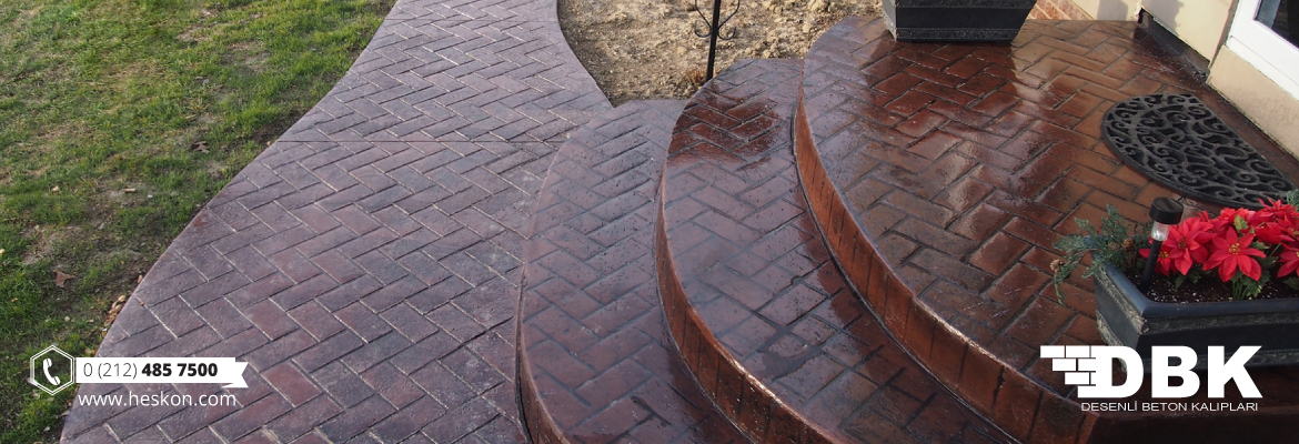 DESENLİ BASKI BETON