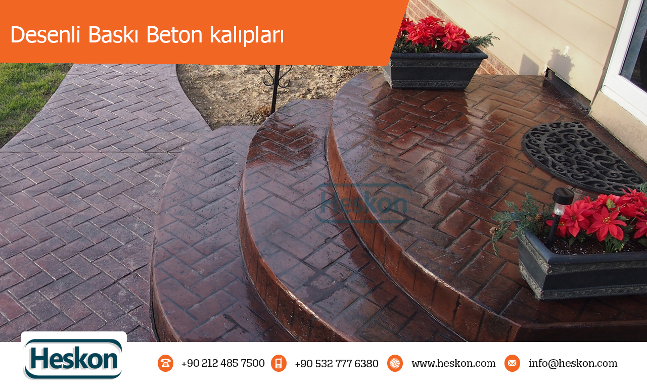 baski beton beton kaliplar