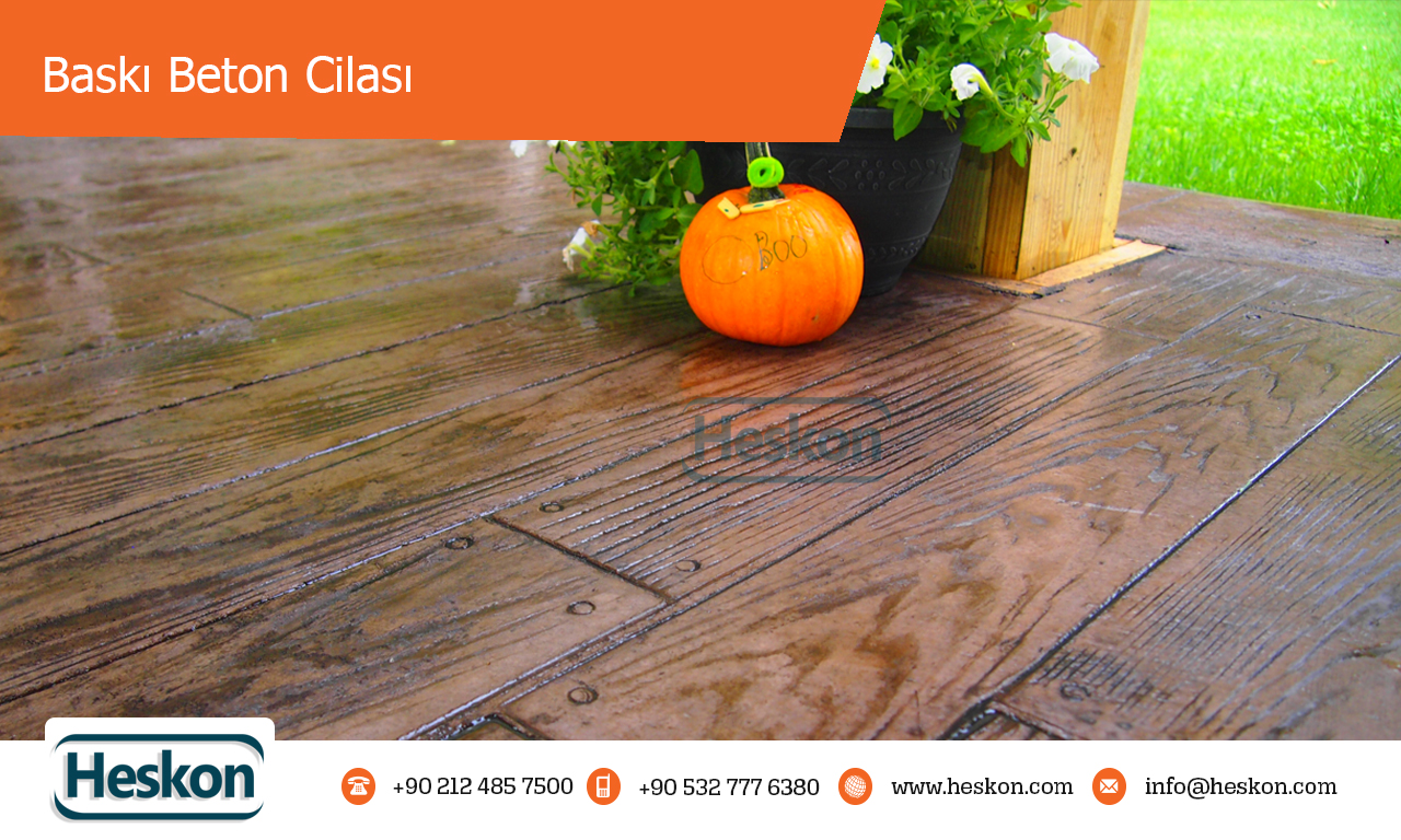 baski beton cilasi
